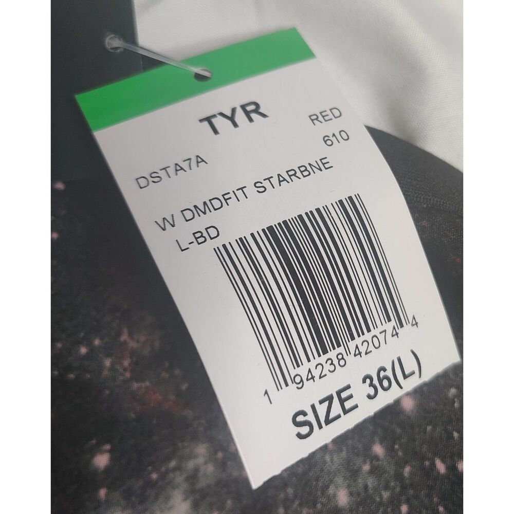 NWT TYR Durafast Elite Diamondfit Swimsuit Starborne Size 36(L) Competitive Race - Picture 4 of 8